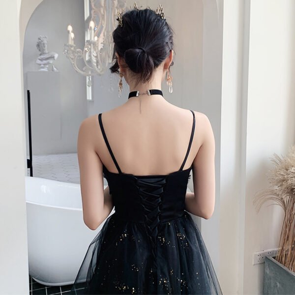 Black Evening Dress Temperamental Minority High-end - Image 8