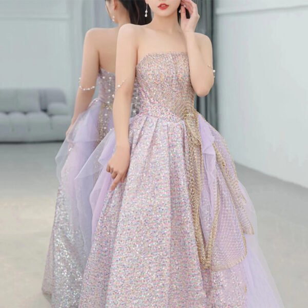 Light Purple Host Star Sky Toast Suit - Image 2