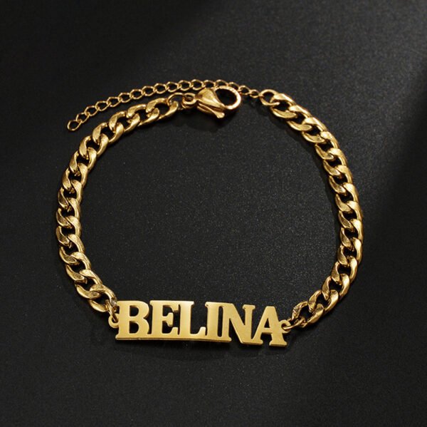 Personalized Letters Men's Bracelet English Name - Image 4
