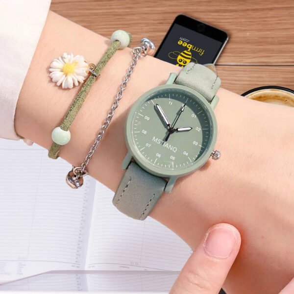 Korean Simple Temperamental Girls' Antique Mori Style Antique Watch - Image 4