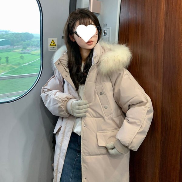 Down Cotton-padded Jacket Loose Thick Women - Image 3
