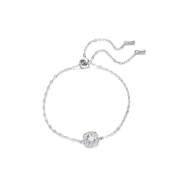 Women's Fashion Simple Moissanite Hairui Bracelet - Image 4