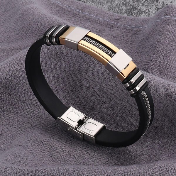 Watch Stainless Steel Bracelet Beaded Suit - Image 5