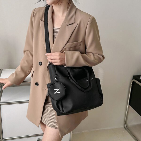 Women Shoulder Crossbody Bag Canvas Tote Messenger Bag 2024 Ladies Hand Bags Female Handbag - Image 2