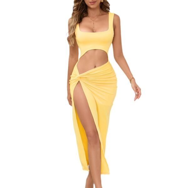 Women's Hollow-out Camisole Navel Dress - Image 6