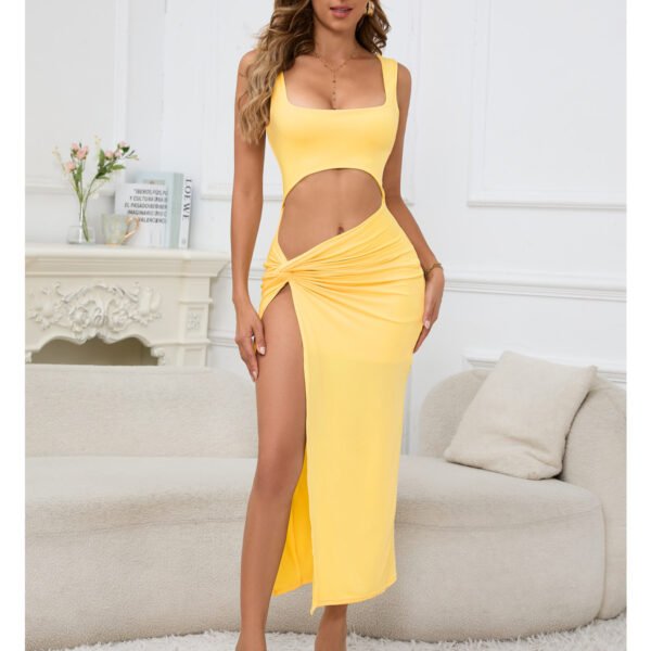 Women's Hollow-out Camisole Navel Dress - Image 8