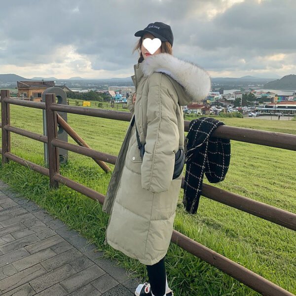 Down Cotton-padded Jacket Loose Thick Women - Image 4