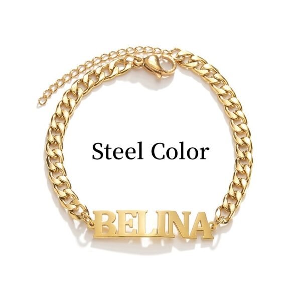Personalized Letters Men's Bracelet English Name - Image 3