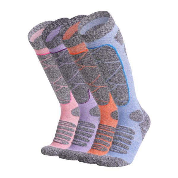 Women's Autumn And Winter Warm Outdoor Sports Socks Terry Sock - Image 6