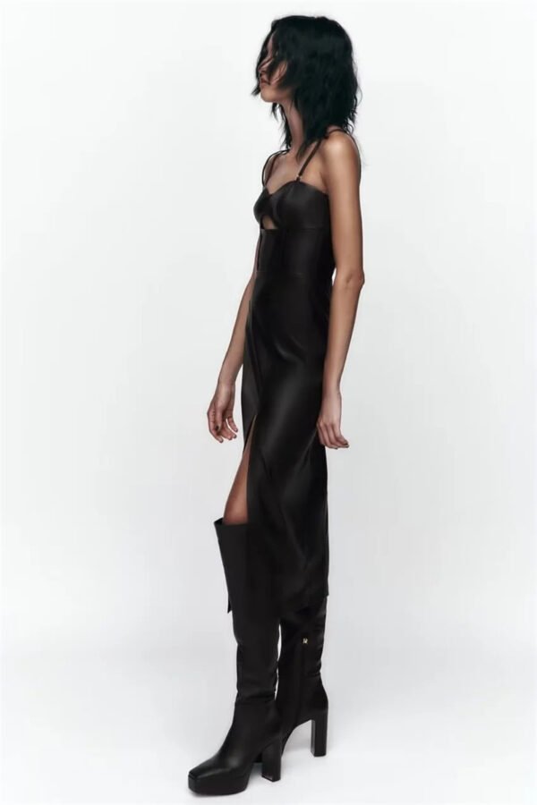 Celebrity Light Luxury Elegant Thread Decoration Dress - Image 6