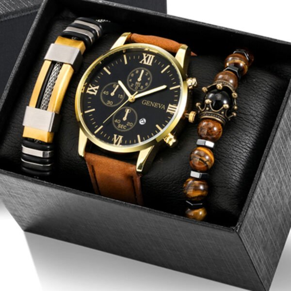 Watch Stainless Steel Bracelet Beaded Suit - Image 10