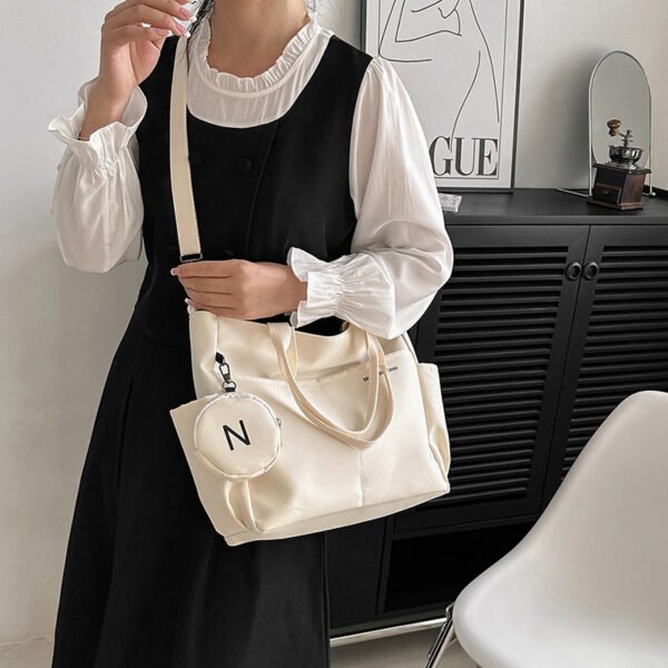 Women Shoulder Crossbody Bag Canvas Tote Messenger Bag 2024 Ladies Hand Bags Female Handbag - Image 7