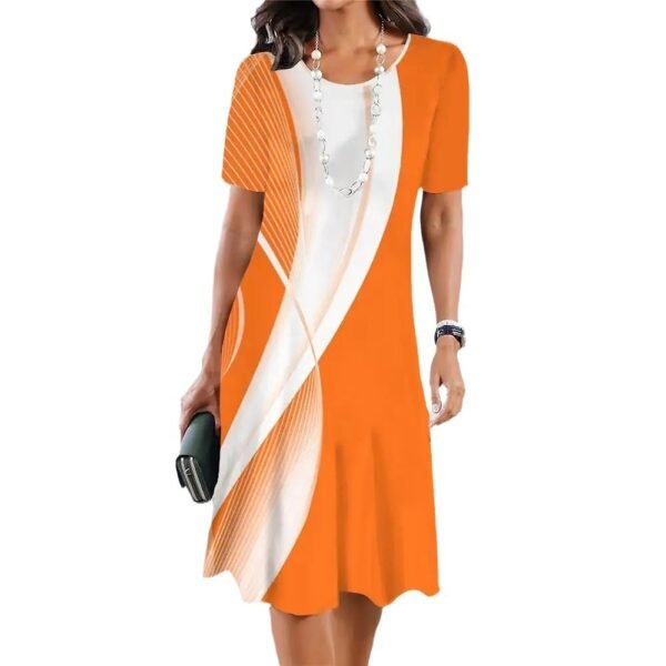 Summer Women's Plus Size Holiday Dress - Image 6