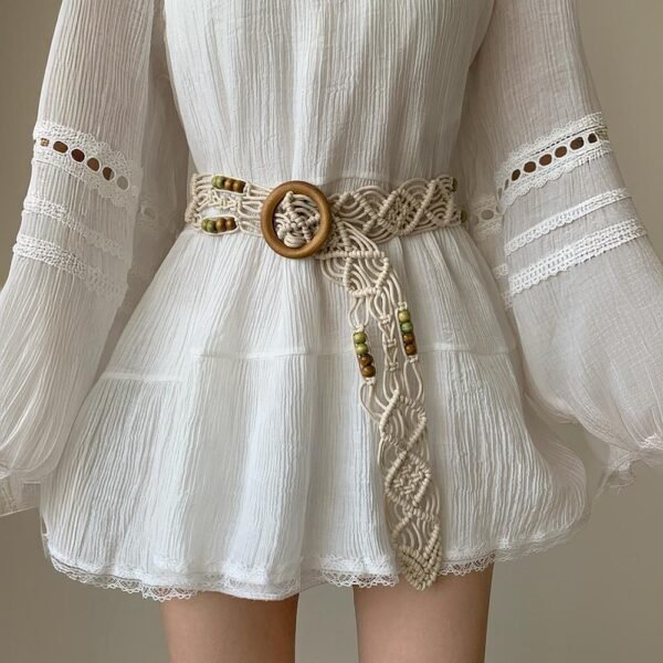 Bohemian Ethnic Style Woven Butterfly Waist Strap With Accessories Waist Chain - Image 7