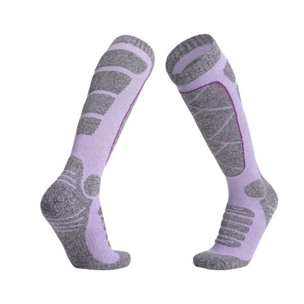 Women's Autumn And Winter Warm Outdoor Sports Socks Terry Sock - Image 8