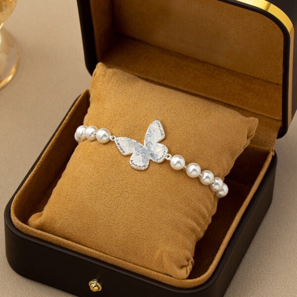Fashion Jewelry Blue Crystal Butterfly Necklace Female Gradient Crystal - Image 4