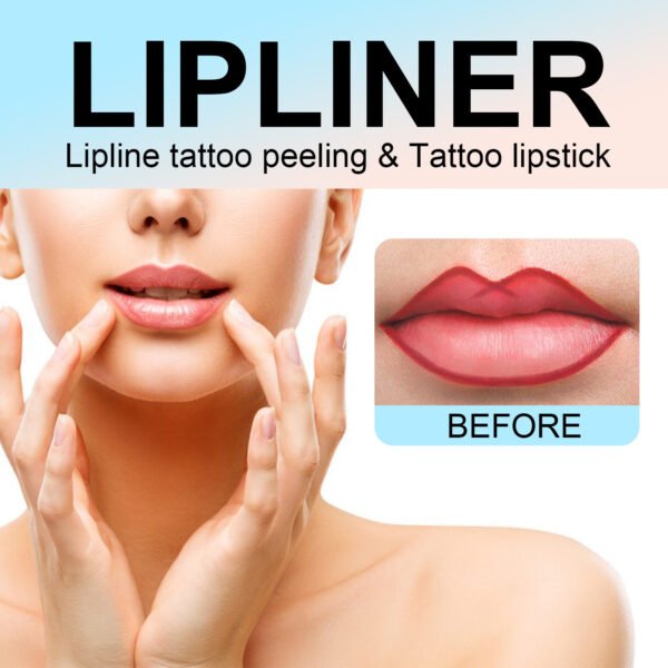 Lip Liner Pen Dark Brown Waterproof Long Lasting Plump Soft Lip Gloss Makeup Cosmetics - Image 10