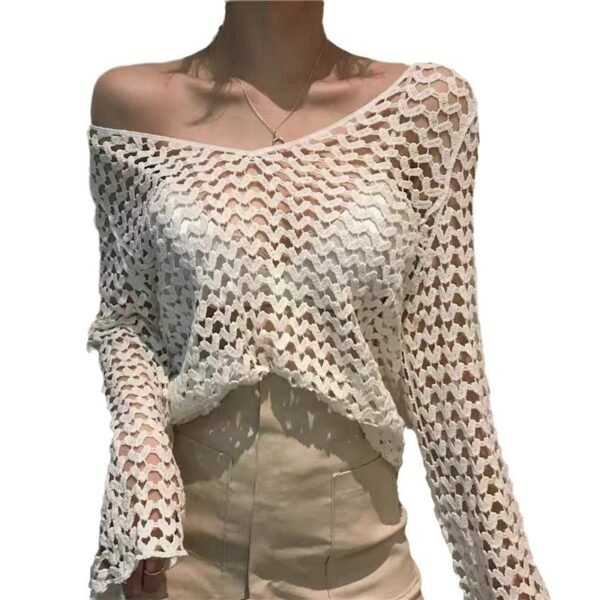 Chic Sweet And Spicy Sexy Sun Protection Sweater - Image 8