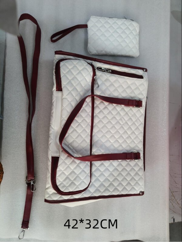 Fashionable Lunch Tote Bag Women's Thermal Insulation Lunch Box Leak-proof Crossbody Computer Storage Bag Quilted Large Capacity Handbag With Purse - Image 9