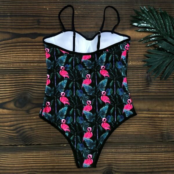 Swimming Women One-Piece Swimwear Bikini Suit - Image 2