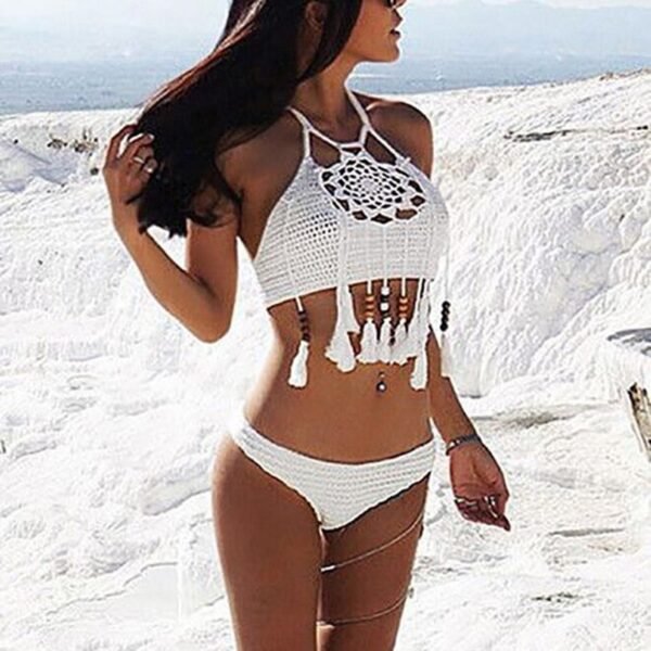Tassel bohemian swimsuit - Image 6