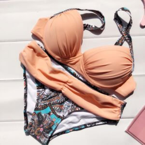 Swimwear Bikini Set Summer Sexy Women Swimsuit Tankini Push Up Bathing Suit Brazilian