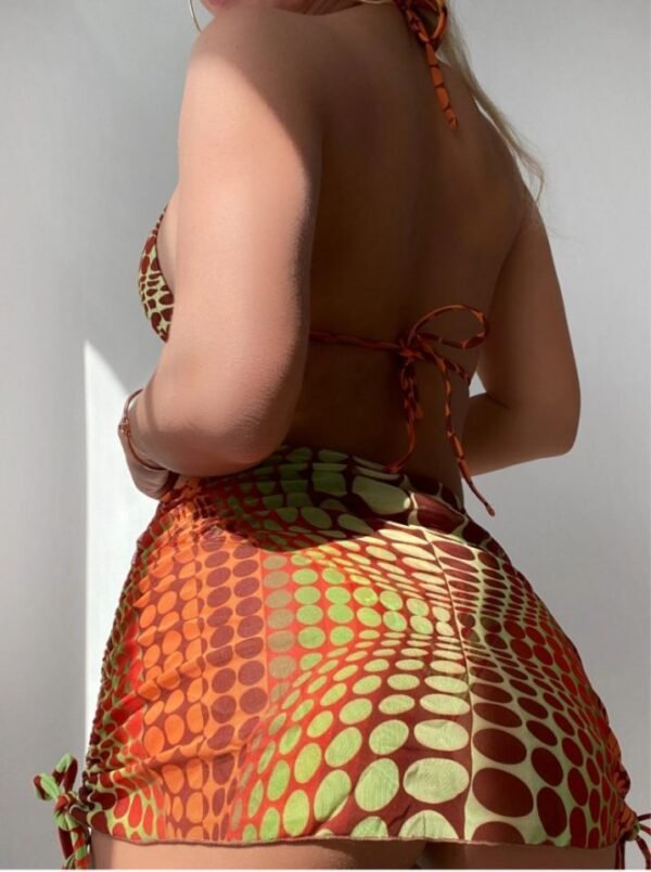Printed Split Bikini Women's Swimsuit - Image 5