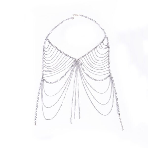Multilayer Aluminum Tassel Fashion Body Chain - Image 7