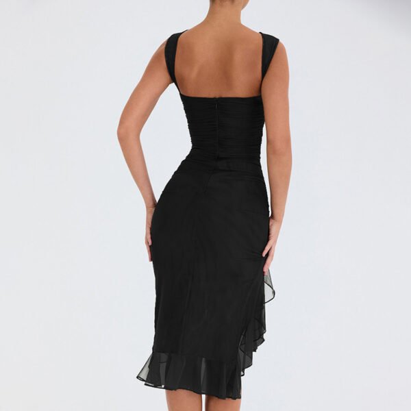 Summer Slim Skinny Sleeveless Dress For Women Fashion Party Club Dresses - Image 6
