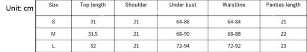 Women's Metal Chain Underwear Suit - Image 10