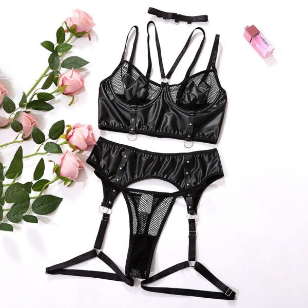 Women's Fashion Personalized Pu Underwear Suit - Image 2
