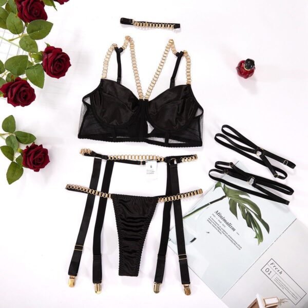 Women's Metal Chain Underwear Suit - Image 2